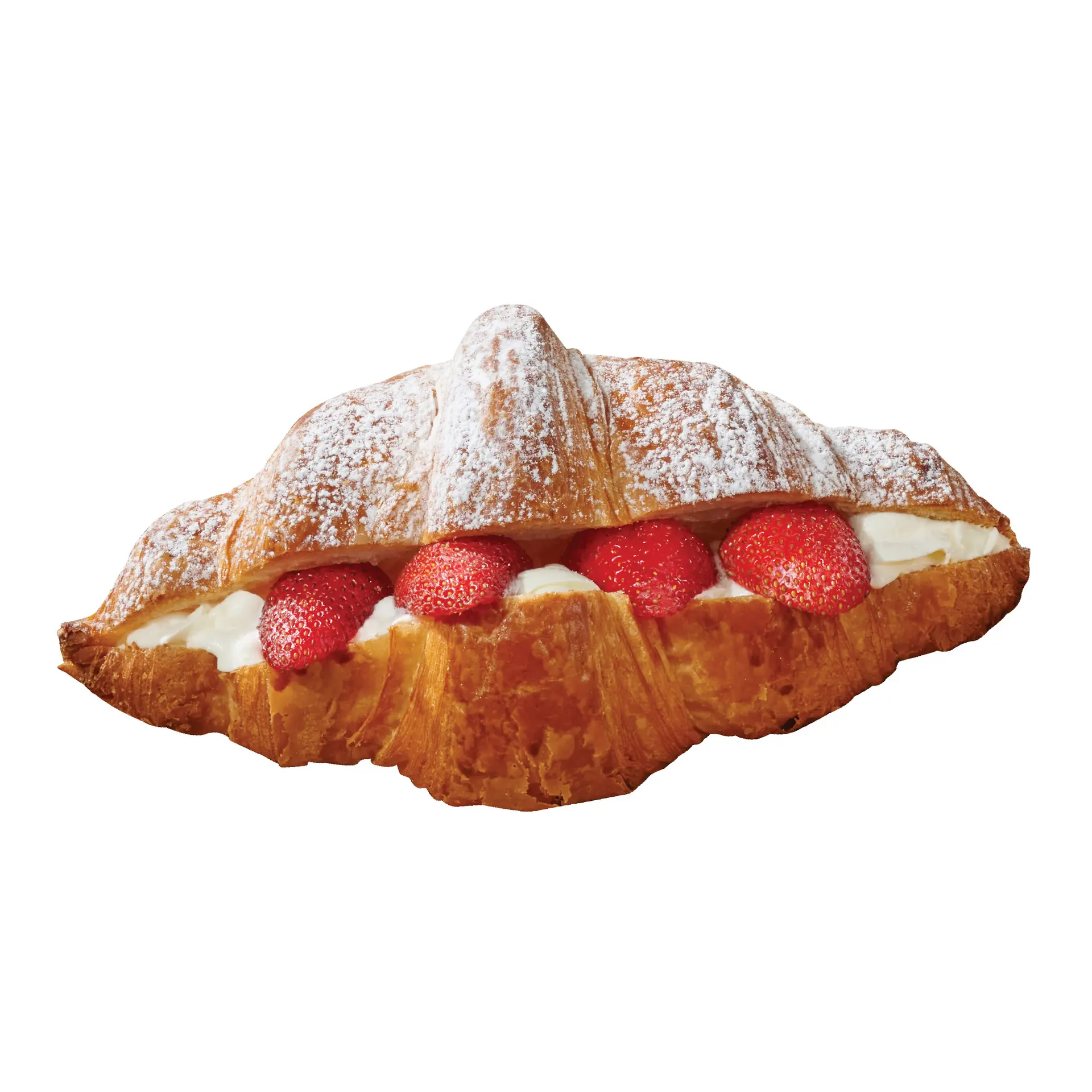 Hình ảnh Smiling Strawberry Croissant