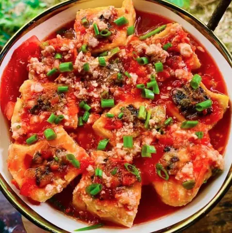 Hình ảnh Đậu hủ nhồi thịt