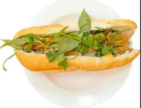 Hình ảnh Bánh mì chay sala ĐB- Vegan bread