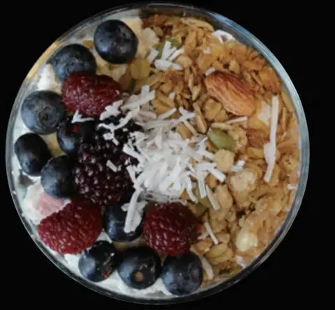 Hình ảnh Mixed berries yogurt