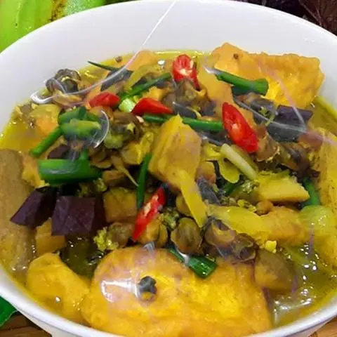 Hình ảnh Ốc nấu chuối đậu