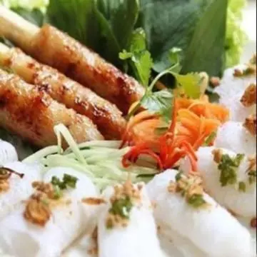 Hình ảnh Bánh hỏi thịt nướng