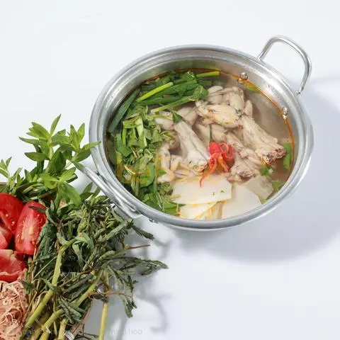 Hình ảnh Lẩu lá giang ếch