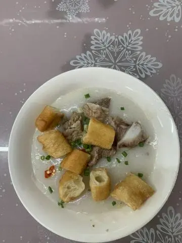 Hình ảnh Cháo sườn - quẩy
