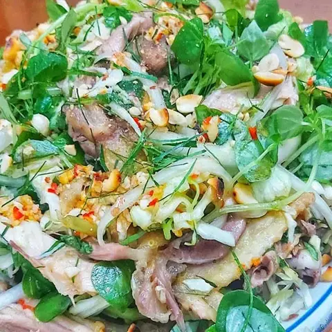 Hình ảnh Gỏi - cháo cho 2 người