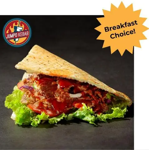 Hình ảnh Bánh tam giác kebab nhỏ - ăn sáng
