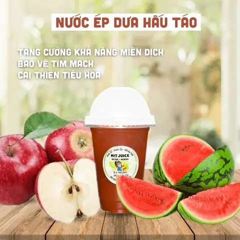 Hình ảnh Nước ép dưa hấu táo