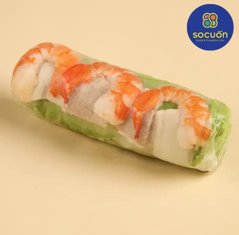 Hình ảnh Cuốn tôm cải cay - 1 cuốn