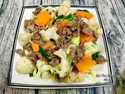 Hình ảnh Cơm bò xào đậu que