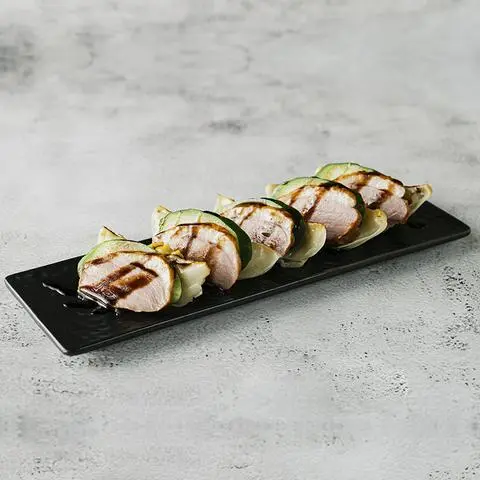 Hình ảnh Gyoza vịt xông khói