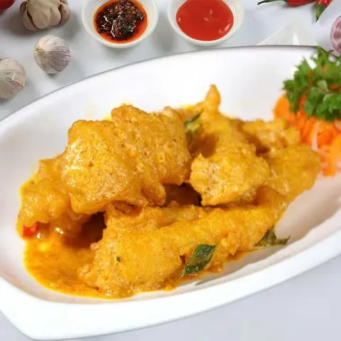 Hình ảnh Mực sốt kim sa