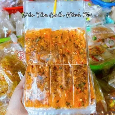 Hình ảnh XÂU DẺO TÔM CUỐN HÀNH PHI (10 BỊCH)