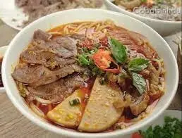 Hình ảnh Bún bò nạm - chả