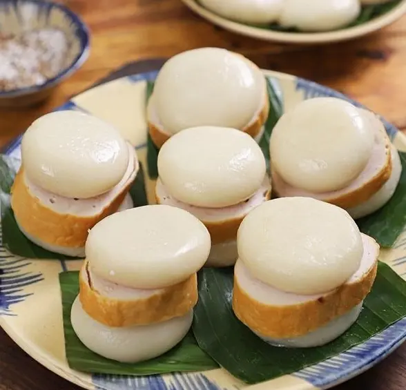 Hình ảnh Bánh dày chả chiên