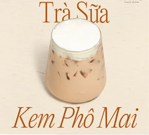 Hình ảnh Trà sữa kem phô mai