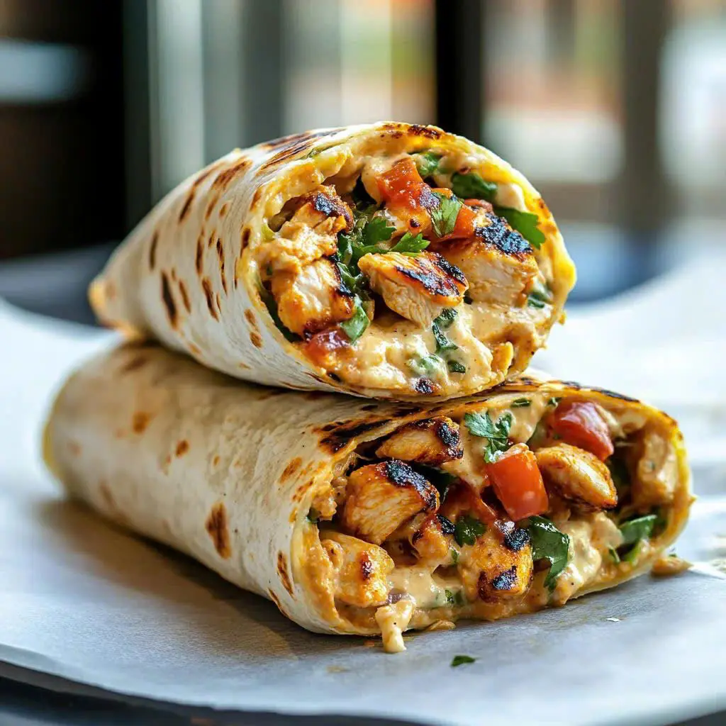 Hình ảnh Tacos gà giòn thảo mộc