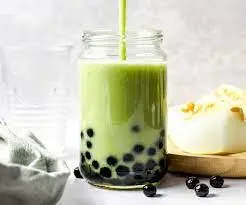 Hình ảnh Trà sữa Thái xanh trân châu