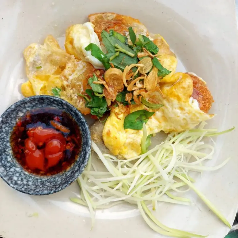 Hình ảnh Há cảo chiên hột gà