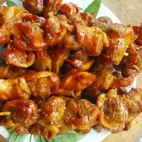 Hình ảnh Mề gà nướng