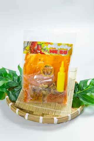 Hình ảnh Bánh tráng me bơ dẻo tôm đỏ