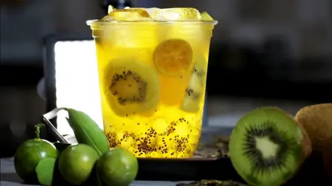 Hình ảnh Lục trà kiwi