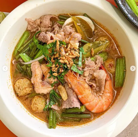 Hình ảnh Bún Thái tomyum cá bớp đặc biệt