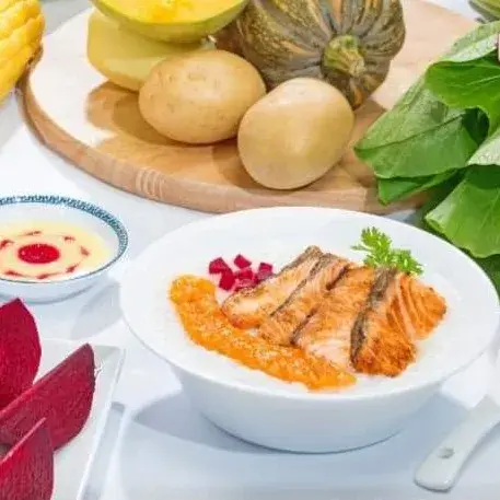 Hình ảnh Cháo cá hồi - size lớn