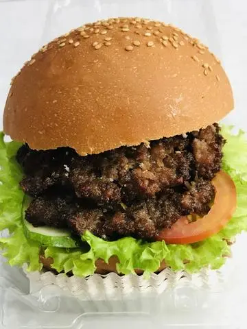 Hình ảnh Hamburger bò 2 tầng