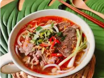 Hình ảnh Bún bò tái nạm