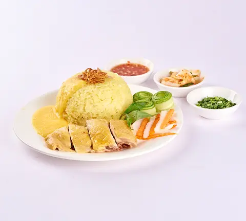 Hình ảnh Cơm gà nhỏ luộc