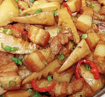 Hình ảnh Thịt kho măng