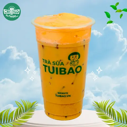 Hình ảnh Trà sữa Thái đỏ kem phô mai mặn - size L