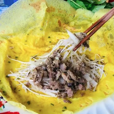 Hình ảnh Bánh xèo thịt vịt