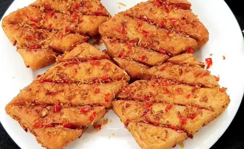 Hình ảnh Đậu hủ chiên sả