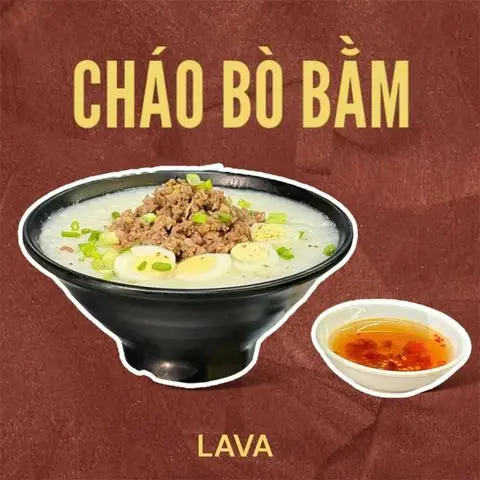 Hình ảnh Cháo thịt bò bằm