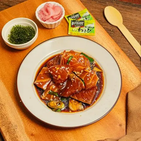 Hình ảnh Cá hồi ngâm tương - 120 gram