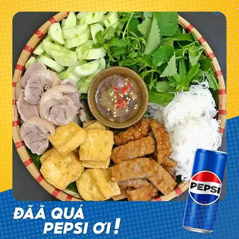 Hình ảnh [Deal Hot] Combo Bún đậu dồi sụn + Pepsi