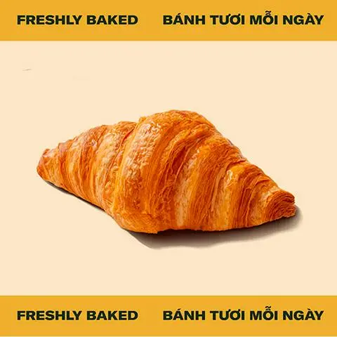 Hình ảnh Bánh Croissant Bơ (FB)