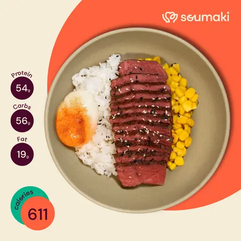Hình ảnh Beef steak cơm donburi - H9
