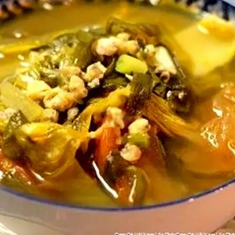 Hình ảnh Canh cải chua