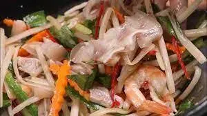 Hình ảnh Gỏi ngó sen tai heo tôm