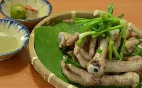 Hình ảnh Chân gà ta hấp hành- món nhậu