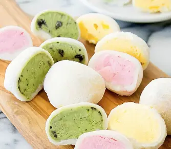 Hình ảnh Mochi nhân kem