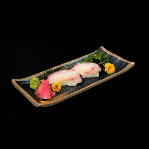 Hình ảnh Nihon tai nigiri - cơm nắm cá hồng Nhật - 2 pcs - ni05