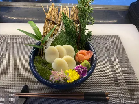 Hình ảnh Sashimi Sò điệp