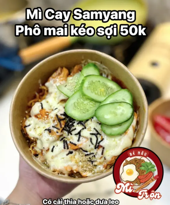 Hình ảnh Mì cay Samyang phô mai kéo sợi