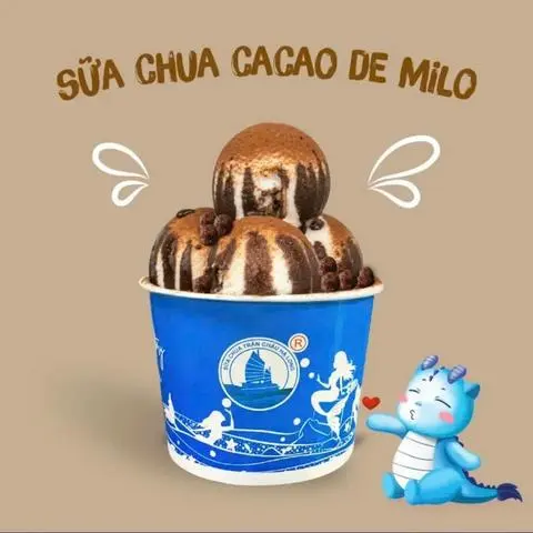 Hình ảnh Sữa chua cacao de milo