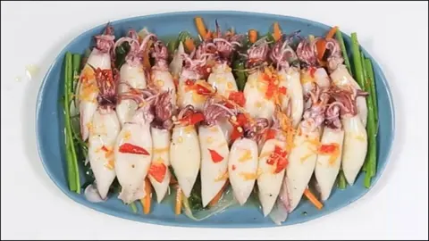 Hình ảnh Mực trứng hấp gừng