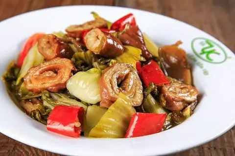 Hình ảnh Thú linh xào cải chua