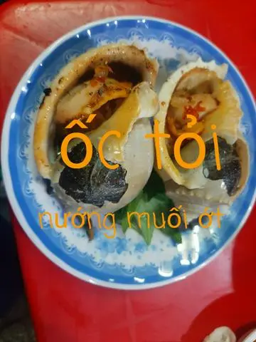 Hình ảnh Ốc tỏi nướng muối ớt